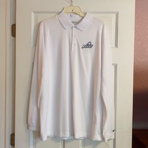 Men’s FGCU long sleeve polo shirt size large